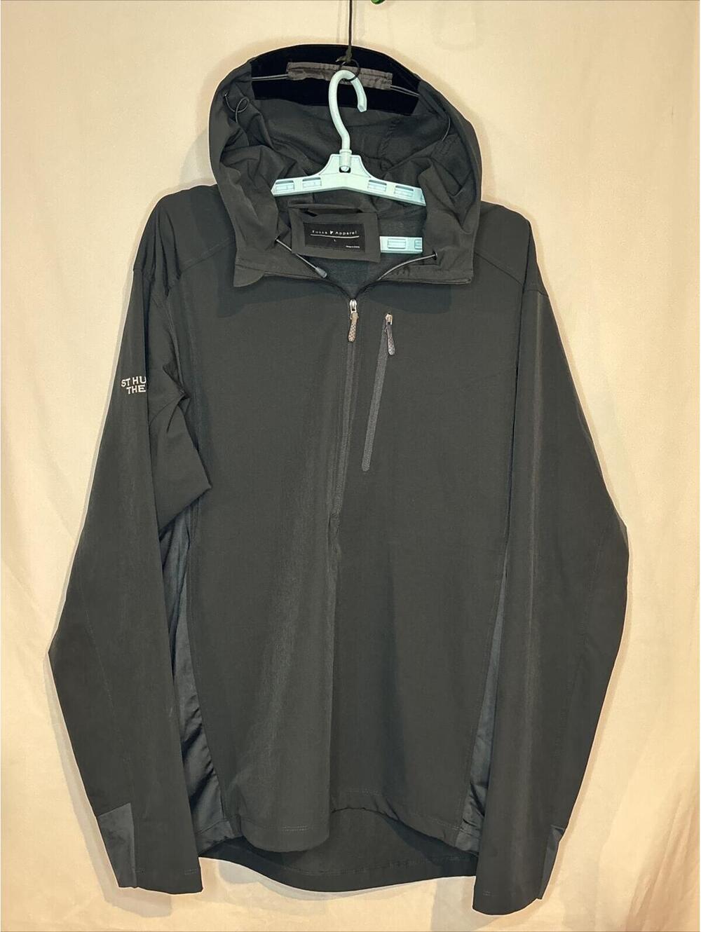Mens L Fossa 5590 Skyline Soft Shell Half Zip Water Resistant Windproof